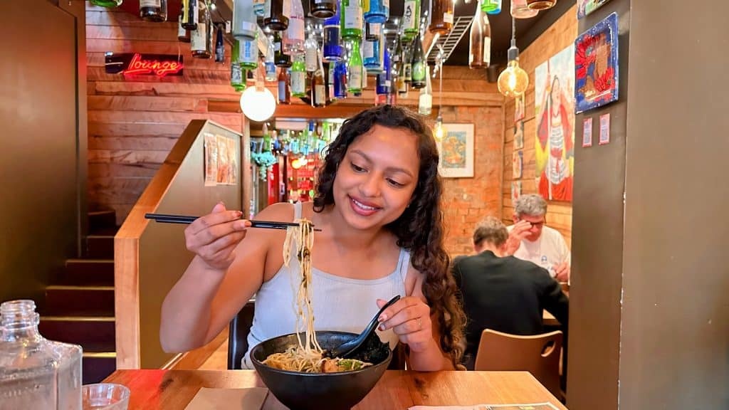 Save money on food and drinks! Us at the Bar Wa Izakaya