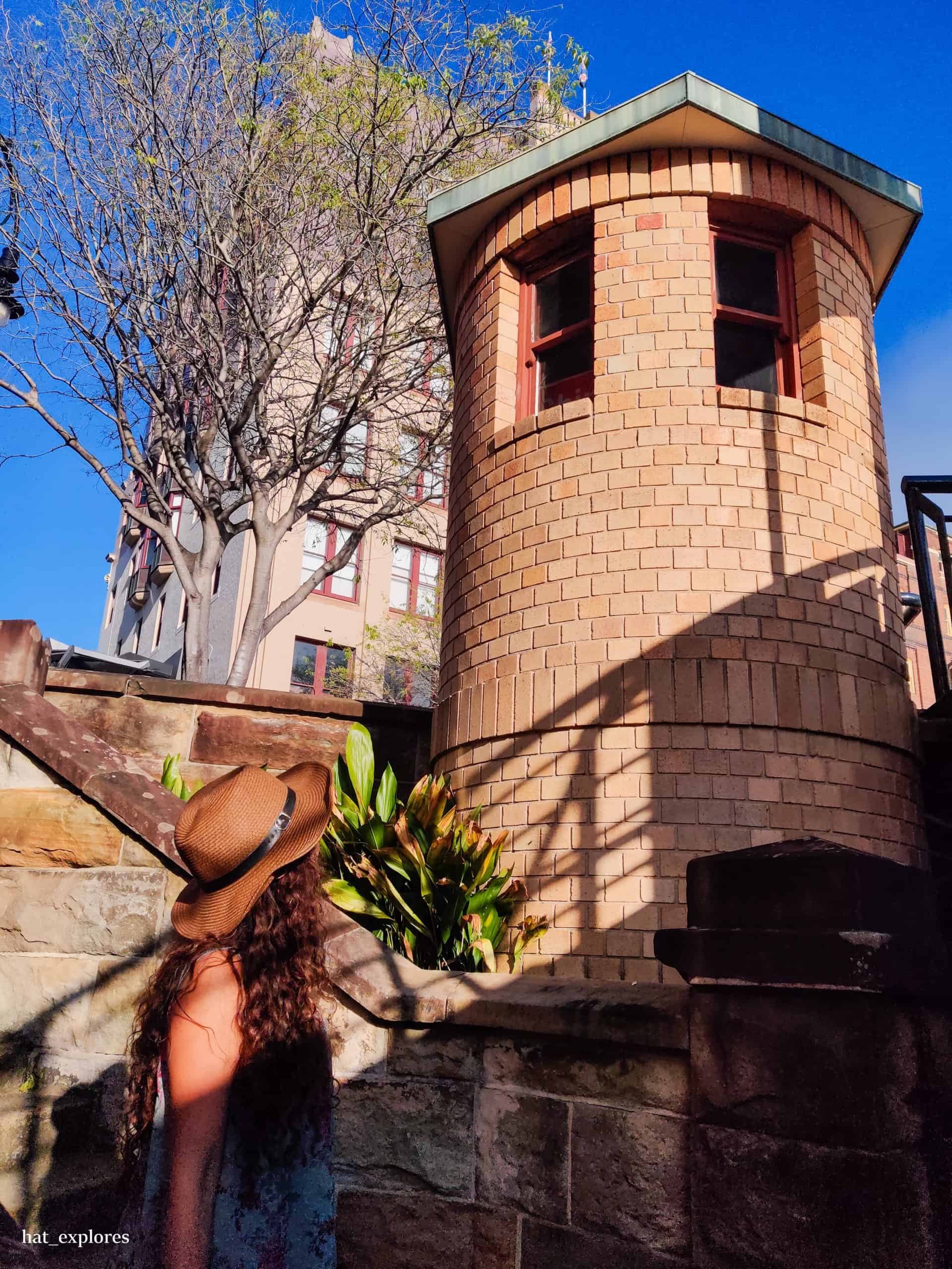 Looking over the architecture at The Rocks!