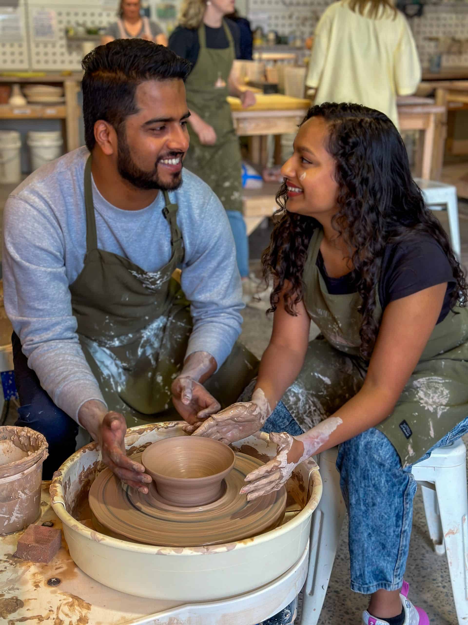 A pottery workshop in Sydney